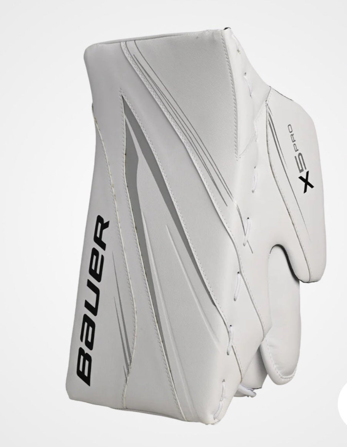 Bauer X5 Pro Sr. Goalie Glove & Blocker - White.