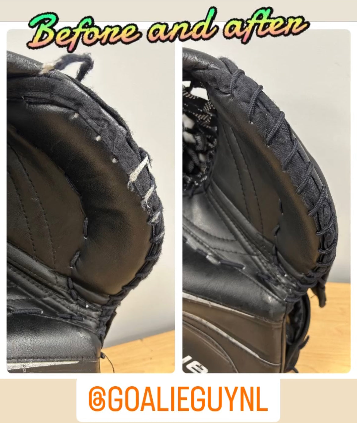 Goalie Glove Repair