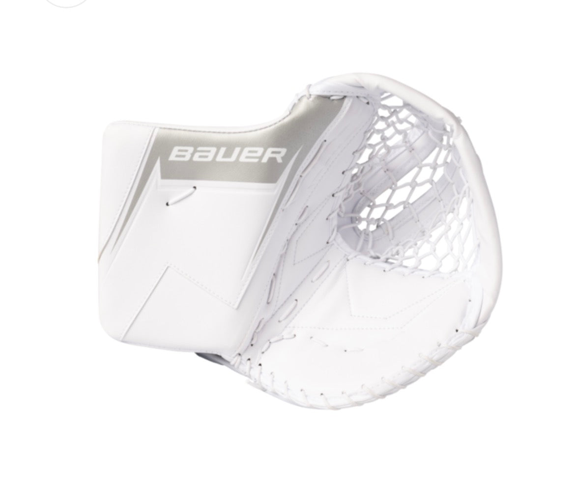 Bauer SV Pro Catch Glove Intermediate- White.